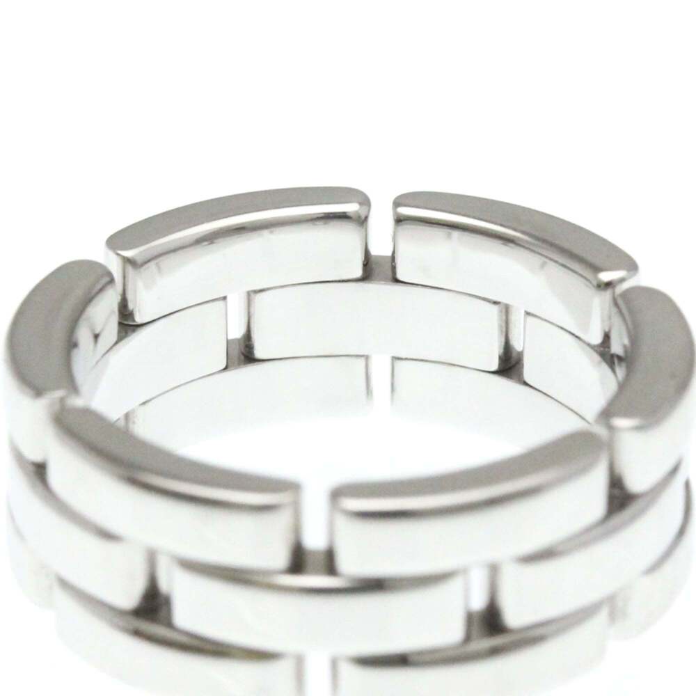 CARTIER 18k Silver Maillon Panthere Ring - Picture 6 of 10